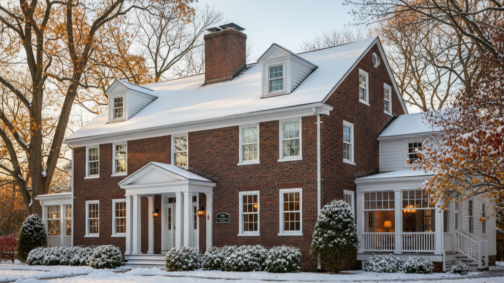 Providence Rhode Island home with 3M Thinsulate window films for year-round comfort and energy efficiency