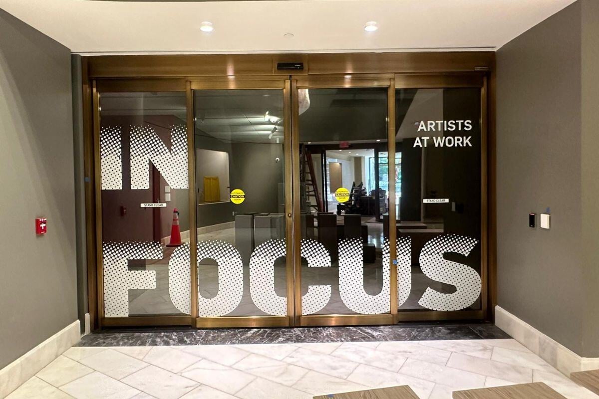 custom 3m vinyl wall graphics for Washington, D.C. office