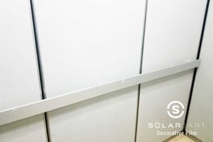 Before Decorative Window Film in Los Angeles, California
