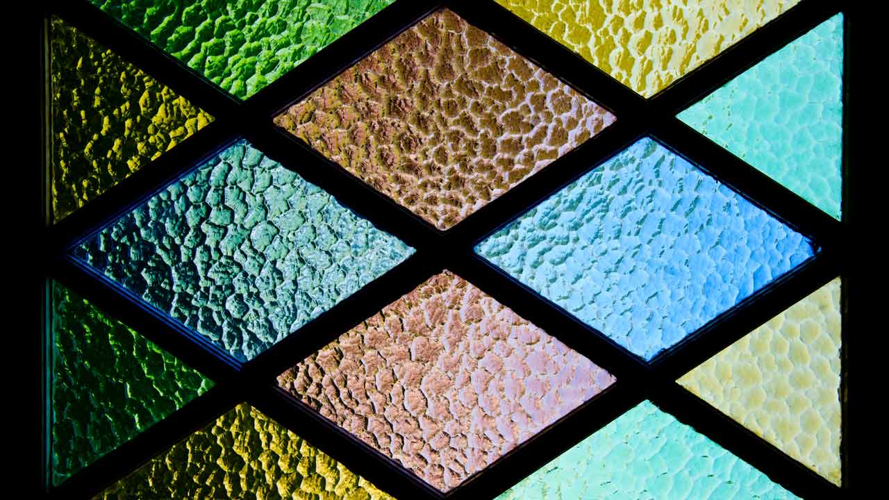 can window film be installed on textured glass