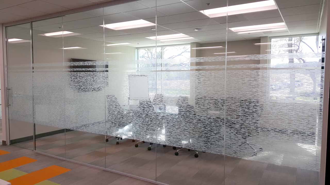 decorative window film for school privacy