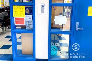 Window Security Film for business Downey California
