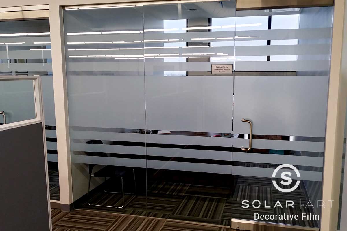 decorative privacy window film buena park