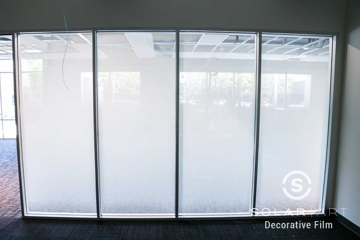 decorative window film for offices in santa ana