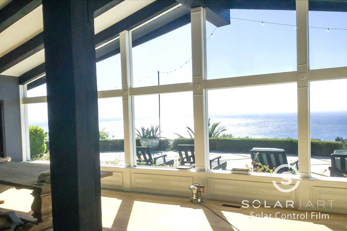 heat blocking window film malibu california