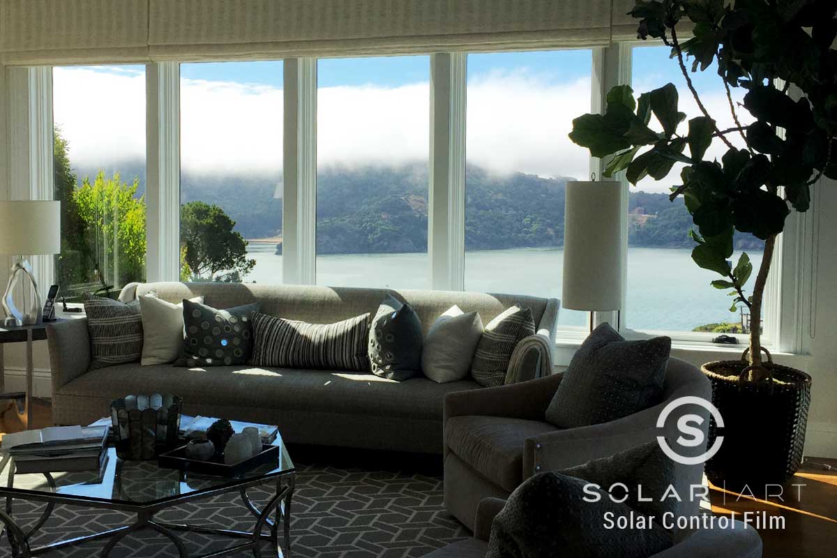 heat blocking window film tiburon california