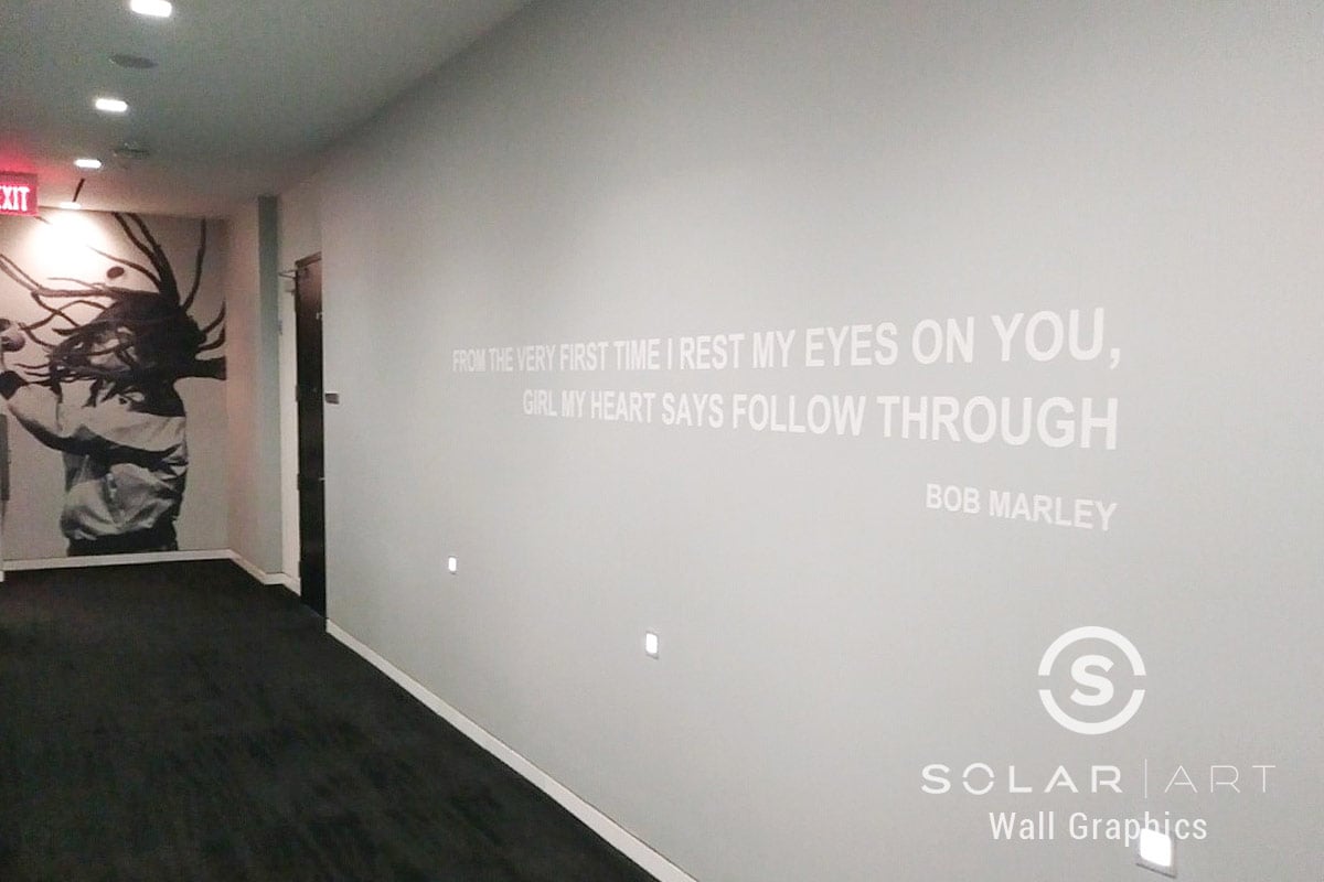 inspirational quote wall mural san diego