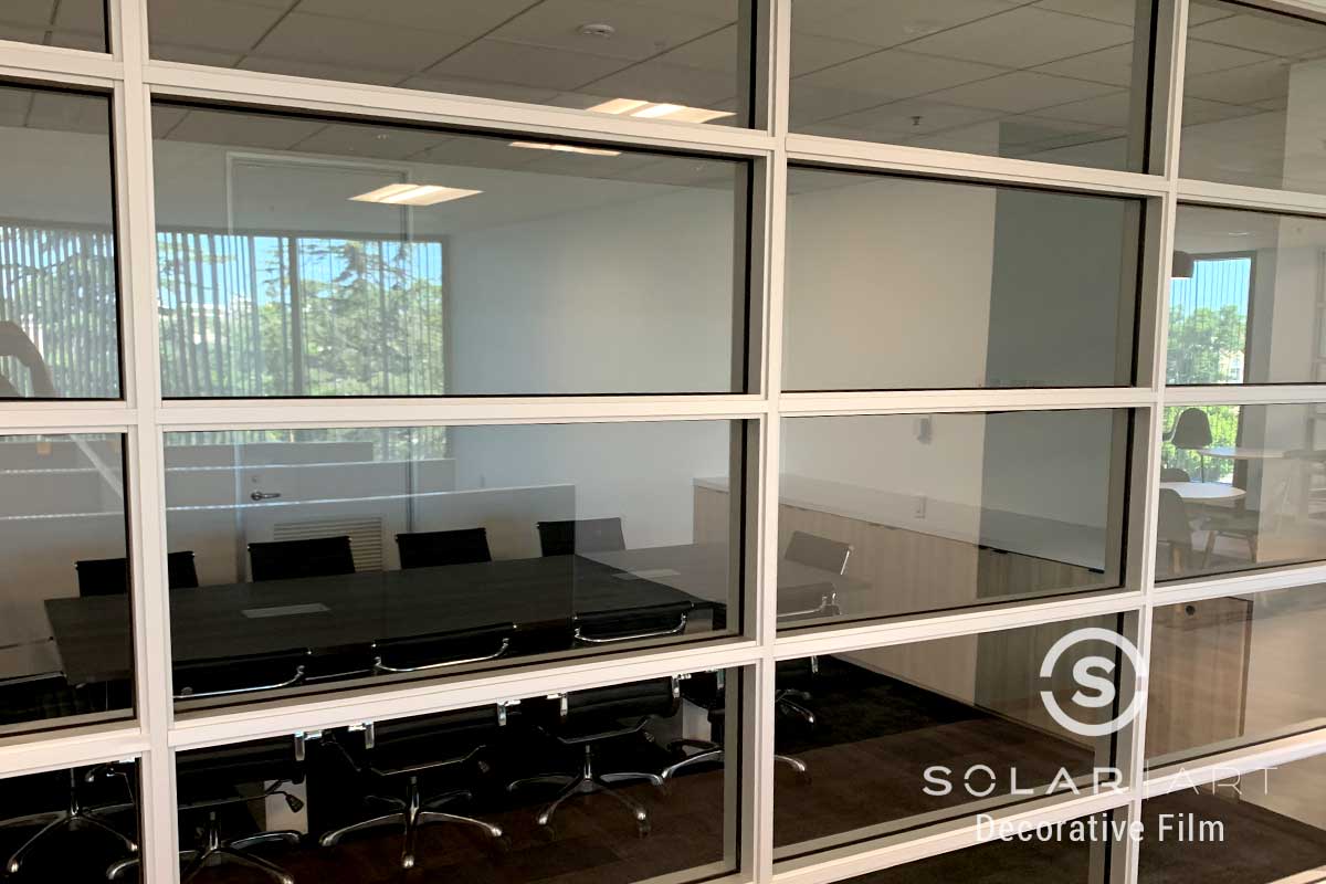 office Decorative window film in santa ana