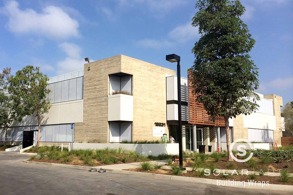 one way perforated window film in irvine ca
