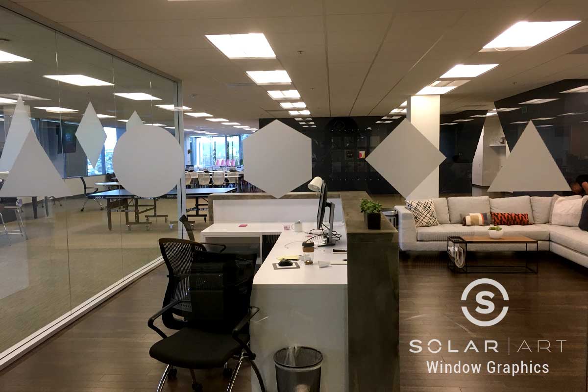 patterned window film for office windows in redmond wa