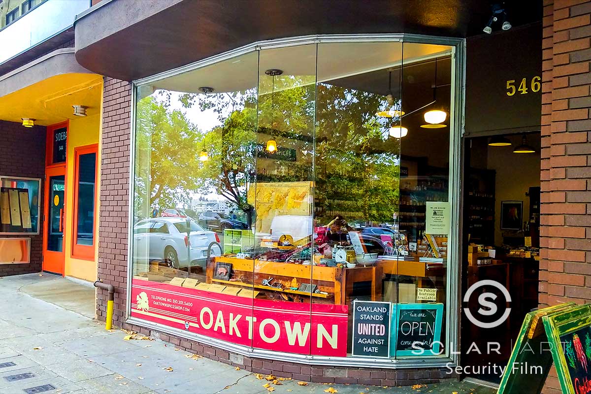 window security film for businesses oakland california