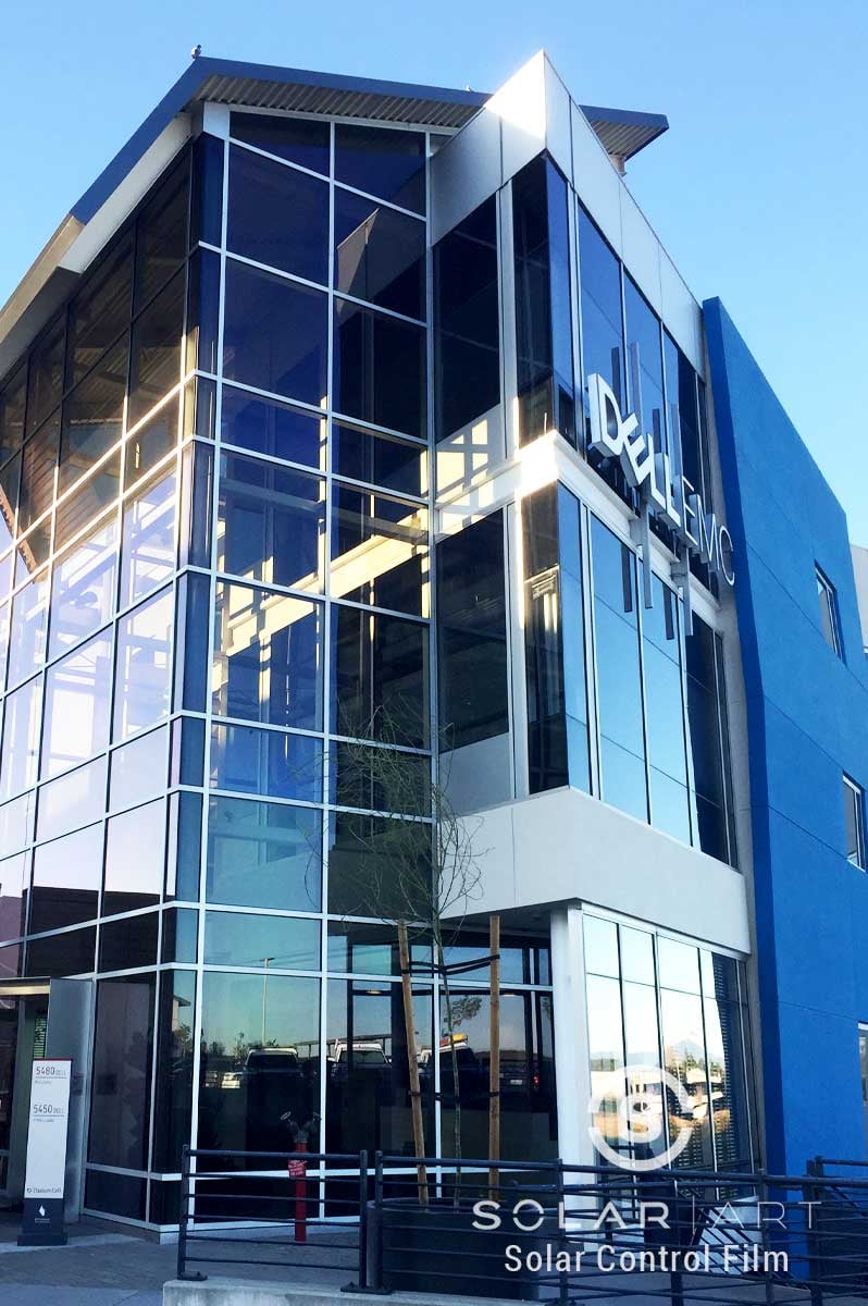 Exterior Window Film office building Santa Clara CA