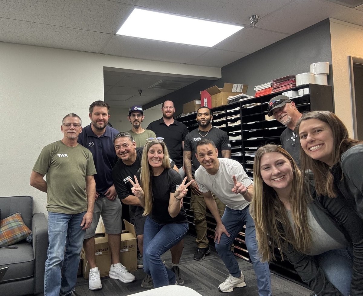 Leadership visits the Phoenix team