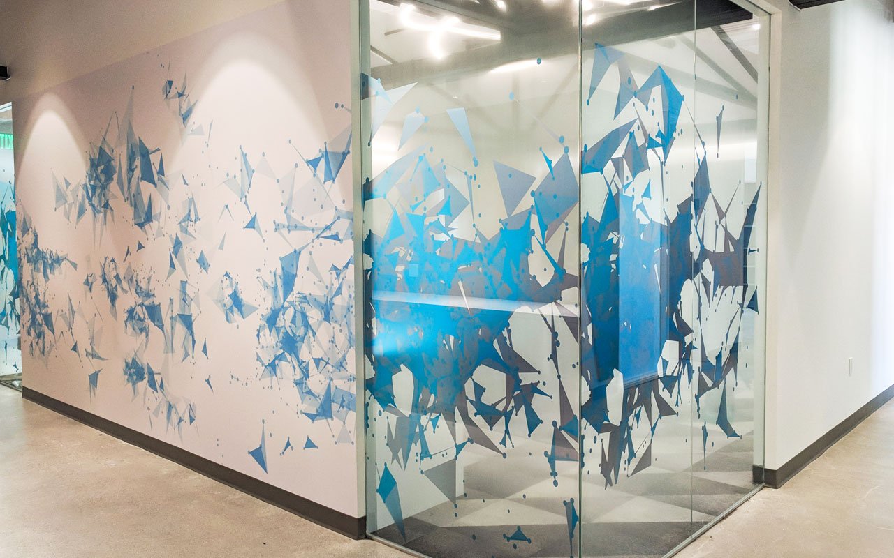 Wall murals help dress up white walls Wall-murals-help-dress-up-white-walls