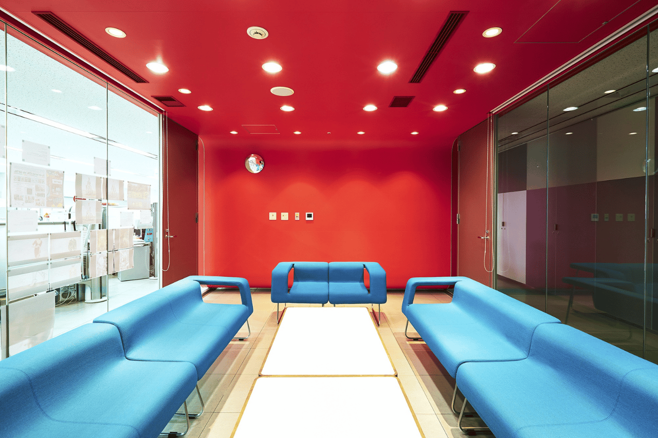 architectural finishes red