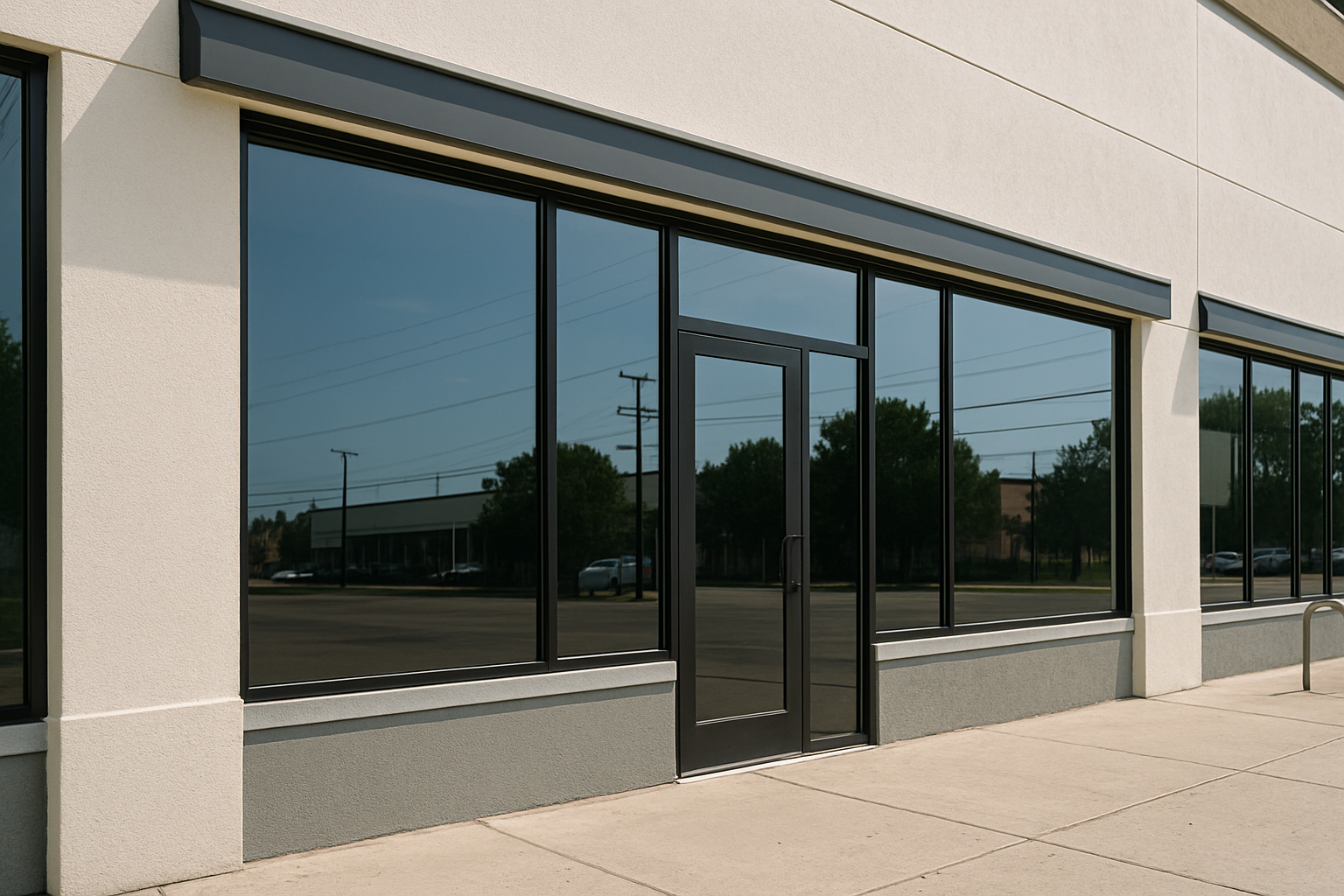 Storefront Window Tinting Denver