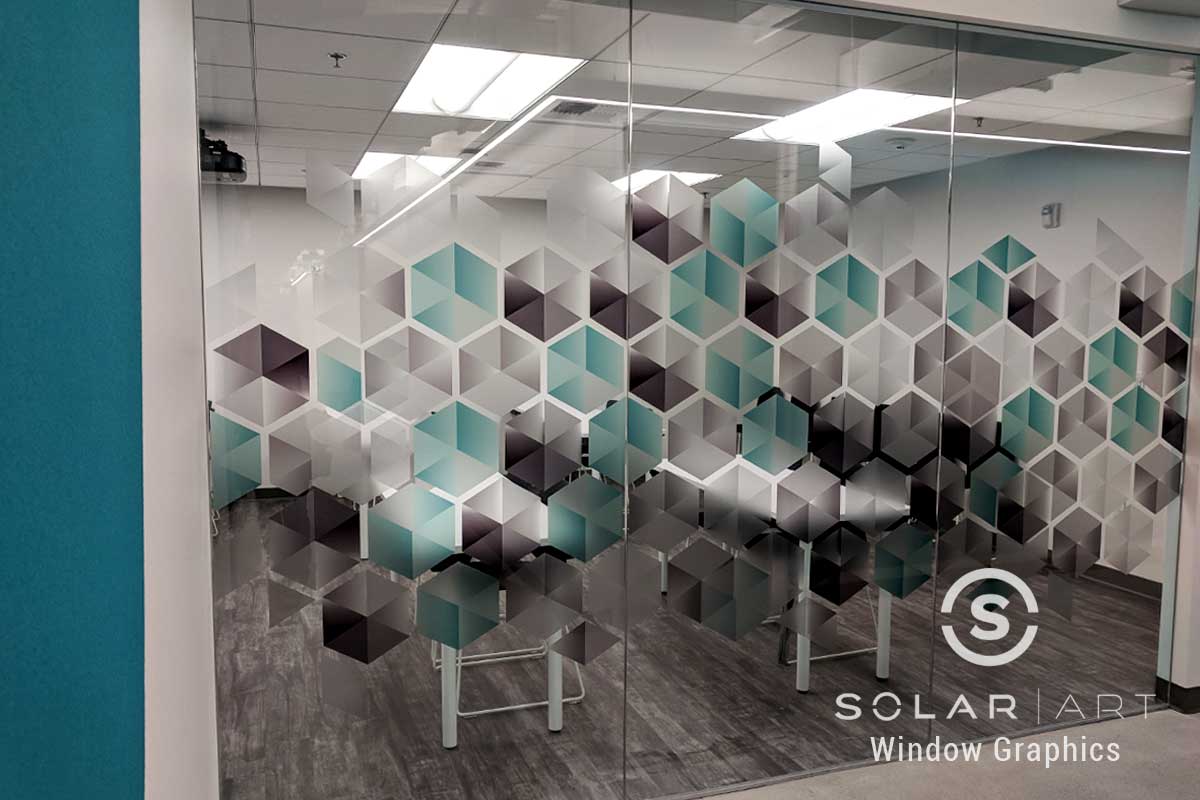 custom graphics for office windows in los angeles