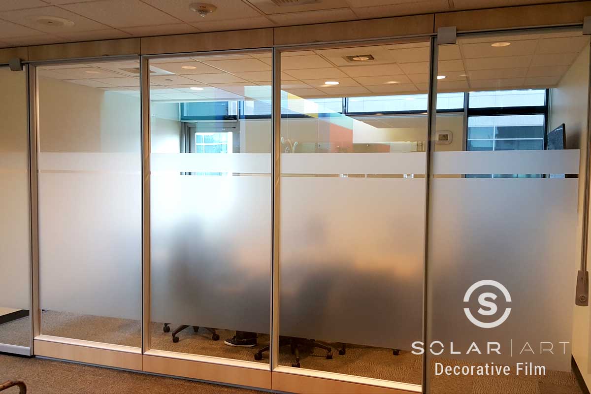 decorative window film for office windows in mission viejo