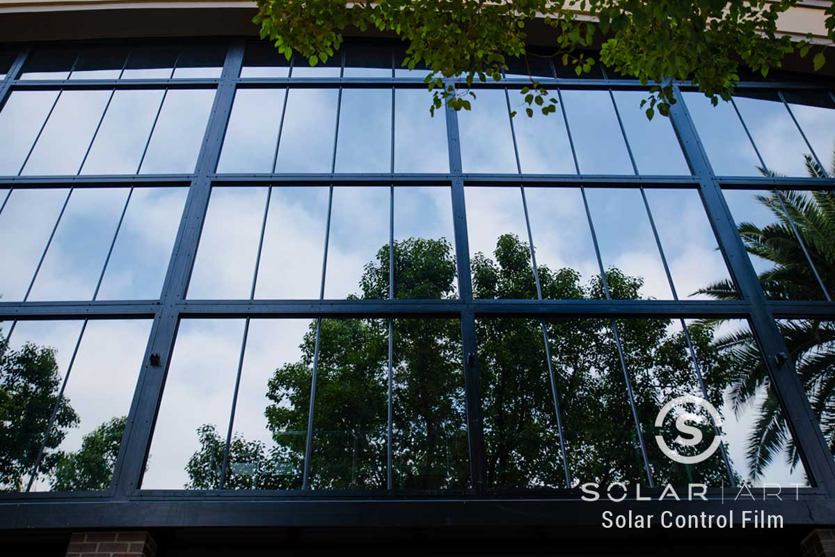 exterior window film for buildings in brea california