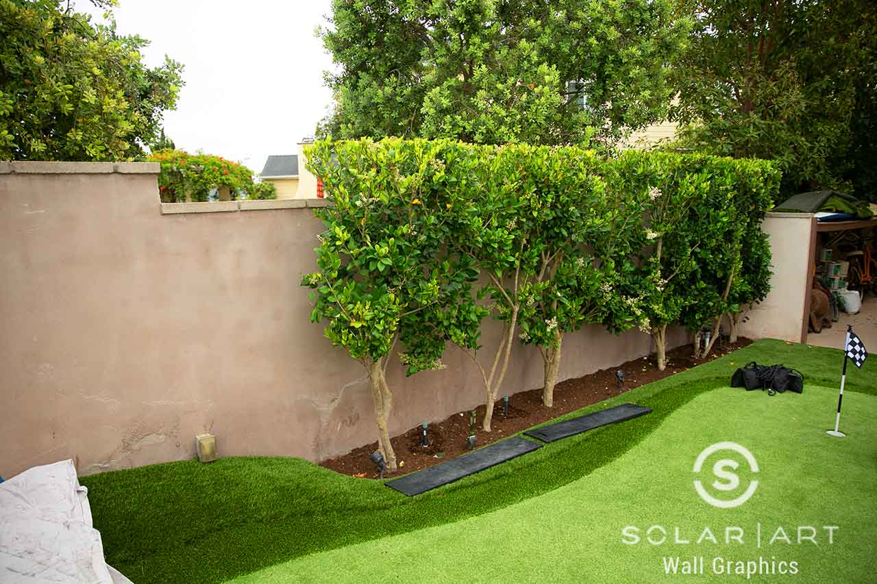 outdoor wall vinyl installation irvine california