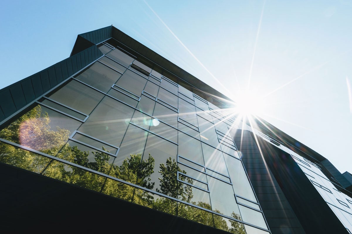 Install window film for energy efficiency Install window film for energy efficiency