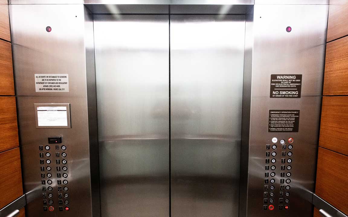 graffiti protection for elevators