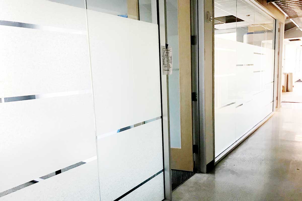 privacy window film for private offices