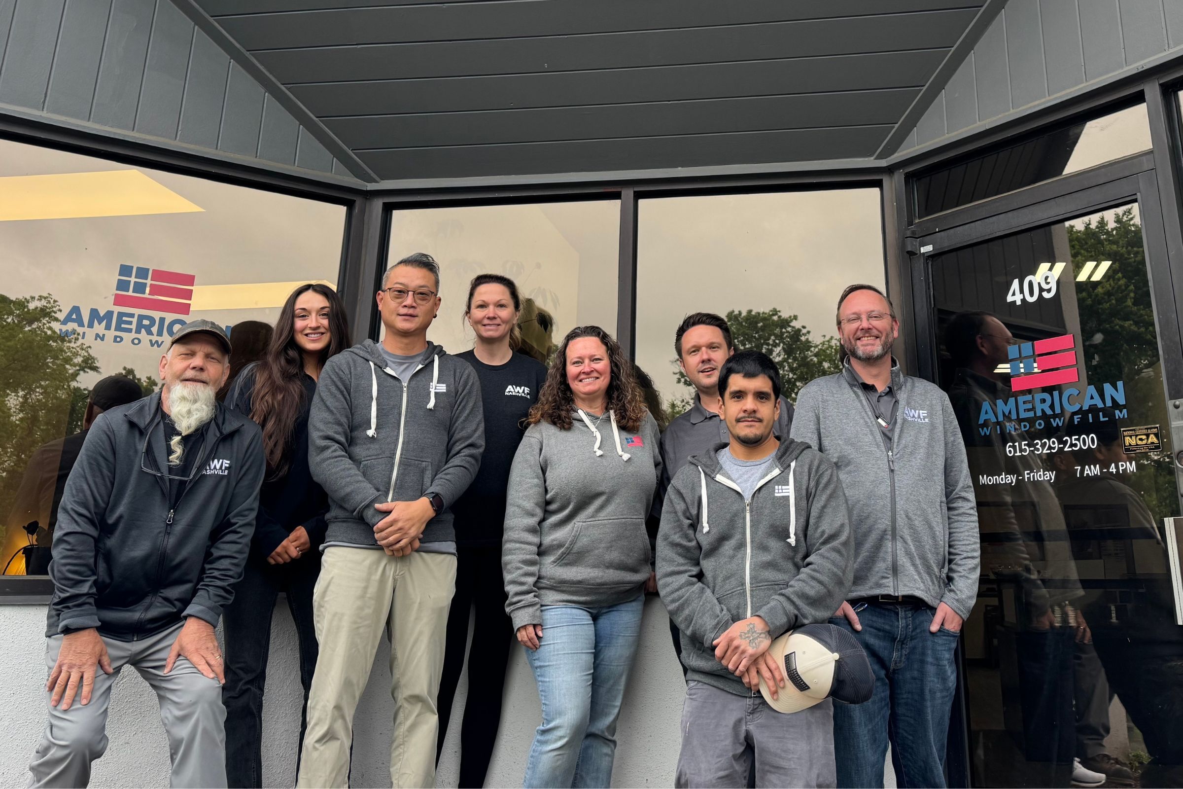 American Window Film - Commercial & Home Window Tinting Nashville Team Photo