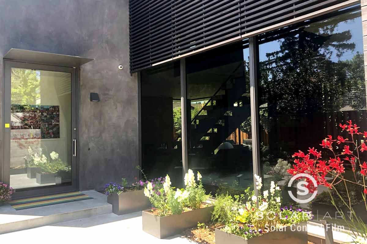 heat blocking window film for homes