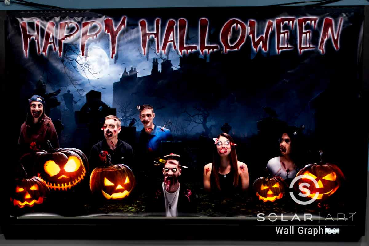 Event Banner Installation at&nbsp;American Window Film's Corporate Office in Irvine, California