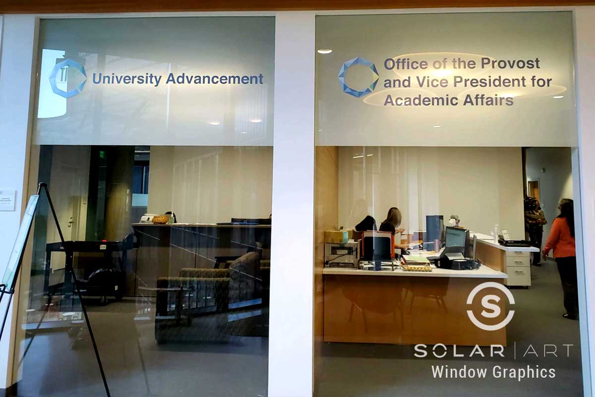Custom Graphics Installation at Cal Poly Pomona in&nbsp;San Luis Obispo, California