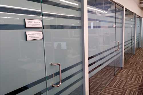 decorative privacy window film