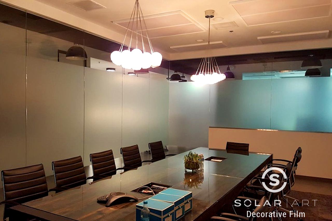 Decorative Window Film Installation at an Office&nbsp;in Los Angeles, California