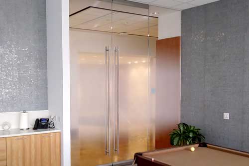 gradient window film for office