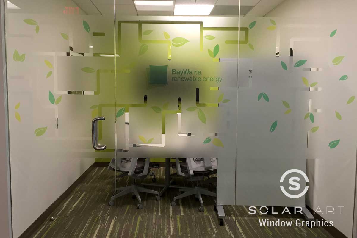 Custom Graphics Installation to&nbsp;Baywain in Irvine, California