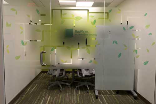 office window custom graphics