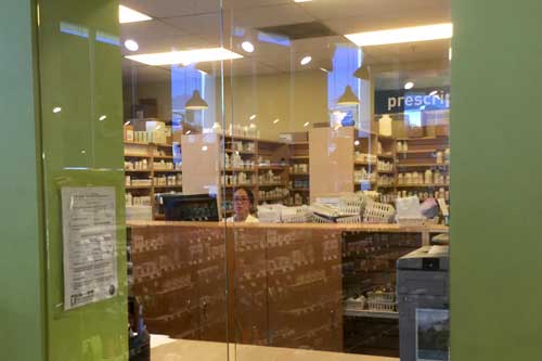 pharmacy security glass window film