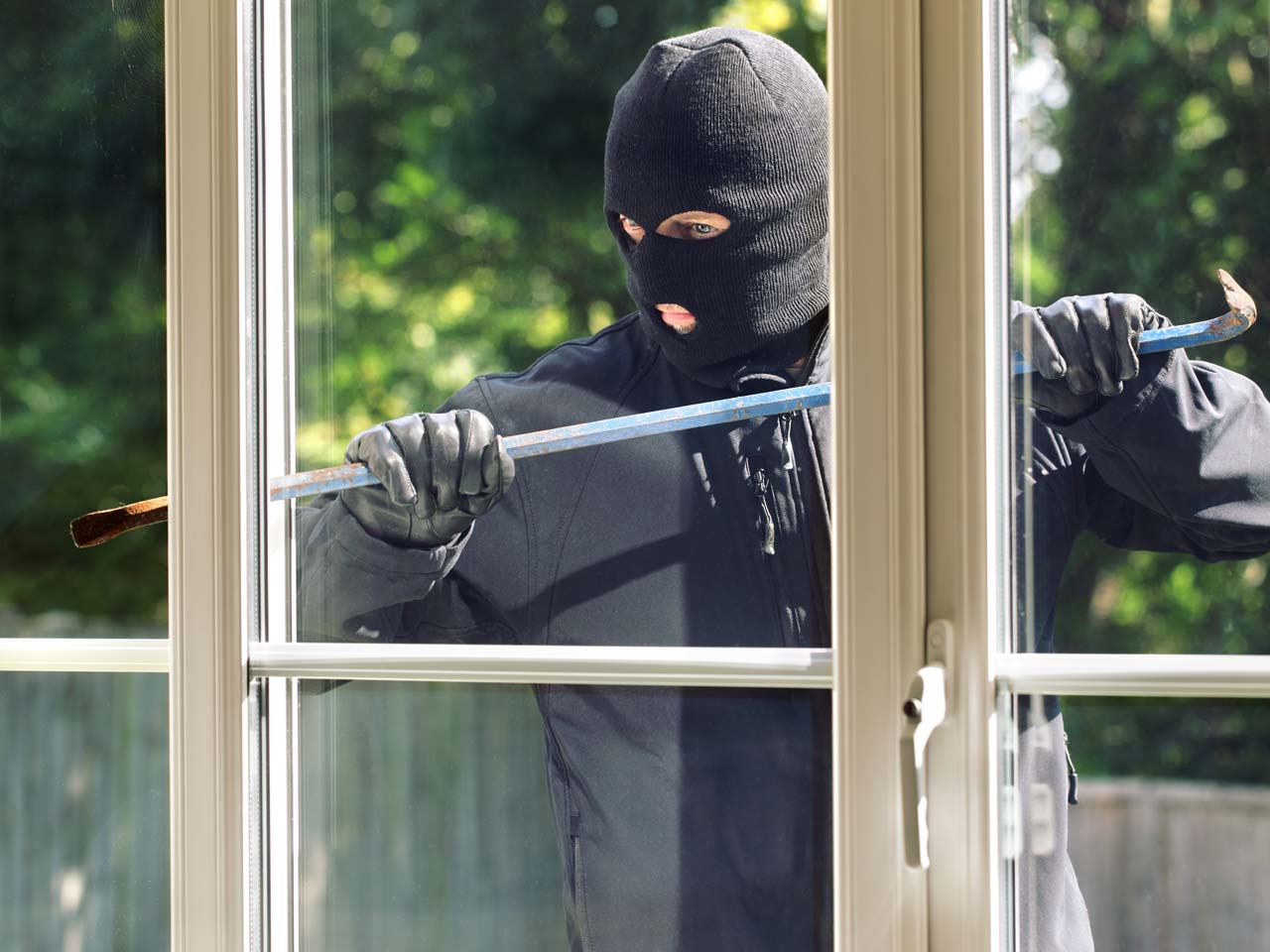 security window film protect break in burglary