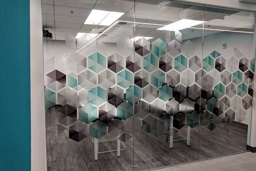 custom graphics for office windows la