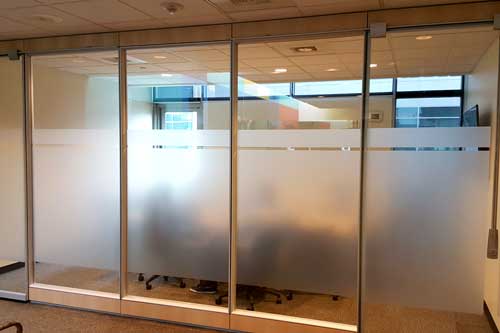 decorative window film for office windows