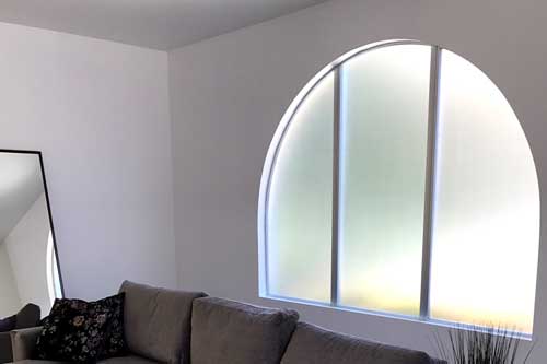 frosted window film for home privacy