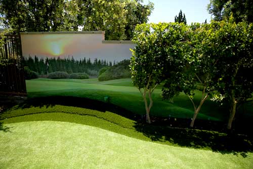 Wall art installation Irvine California